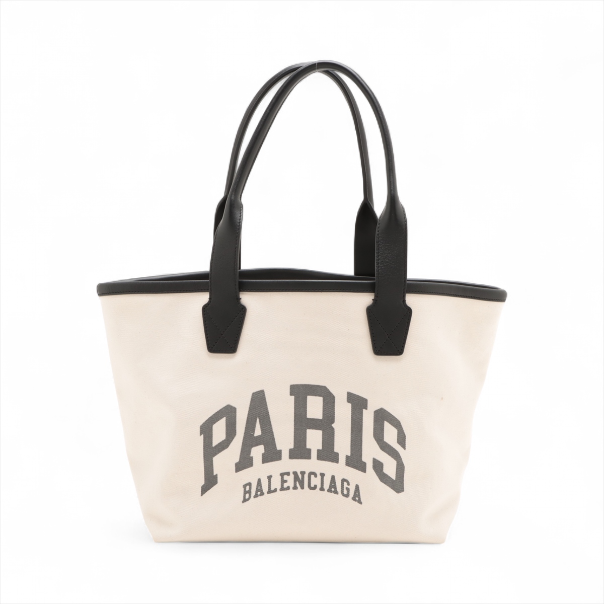 バレンシアガ レザー ネイビー カバス 2way トートバッグ 339936 BALENCIAGA BAG - バレンシアガ ネイビーカバスM トート