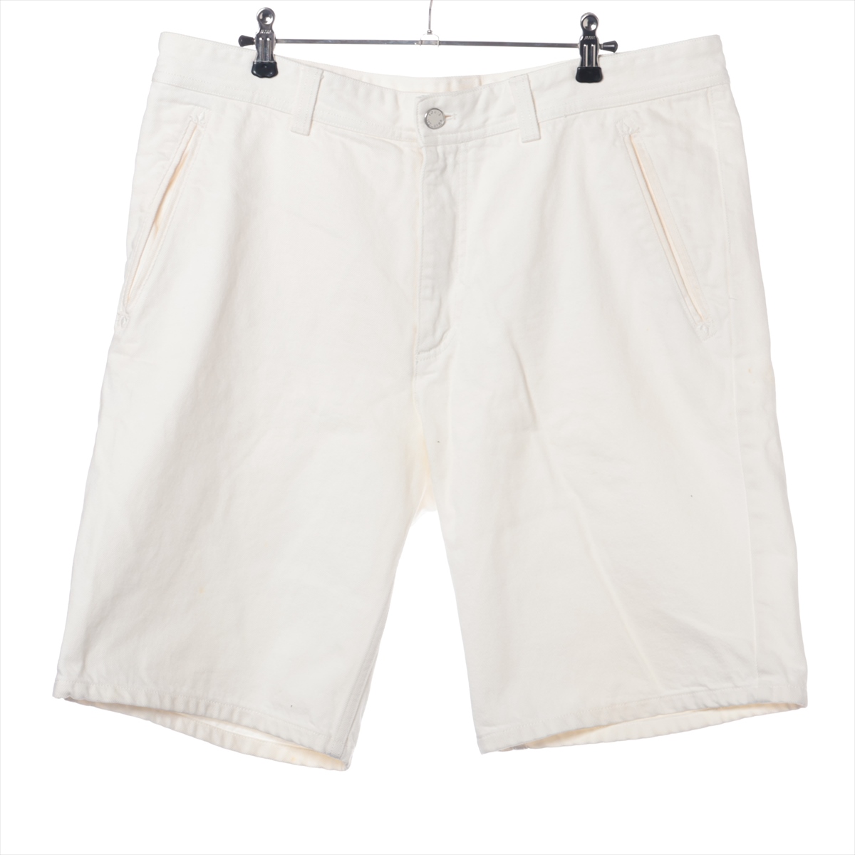 ヴィトン 13SS コットン ショートパンツ FR44 メンズ ホワイト