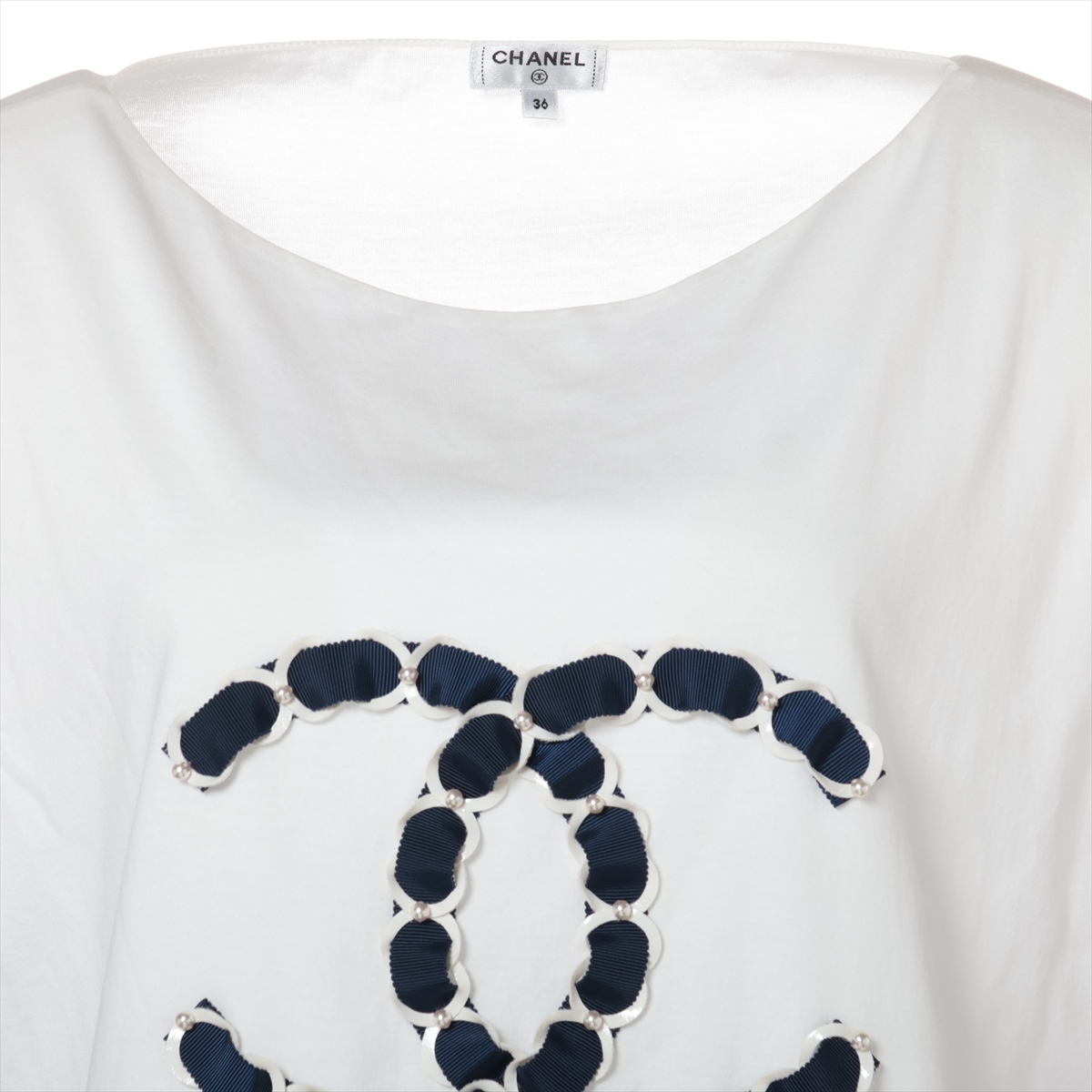 *即完売の予感！*【CHANEL】ロゴ入りTシャツ 楽天市場】シャネル tシャツ（Tシャツ・カットソー｜トップス