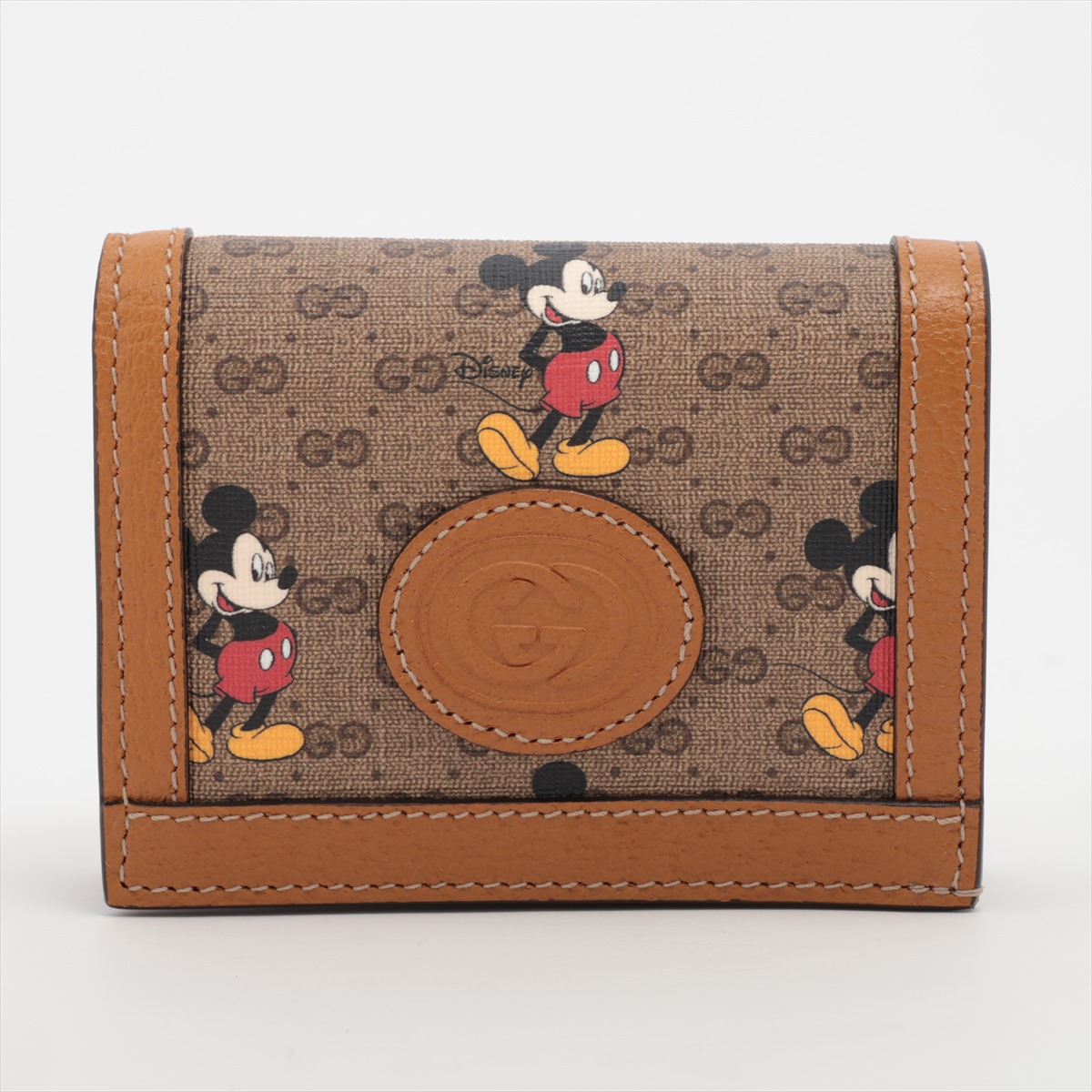 希少 未使用✨GUCCI カードケース GGスプリーム ディズニー レザー