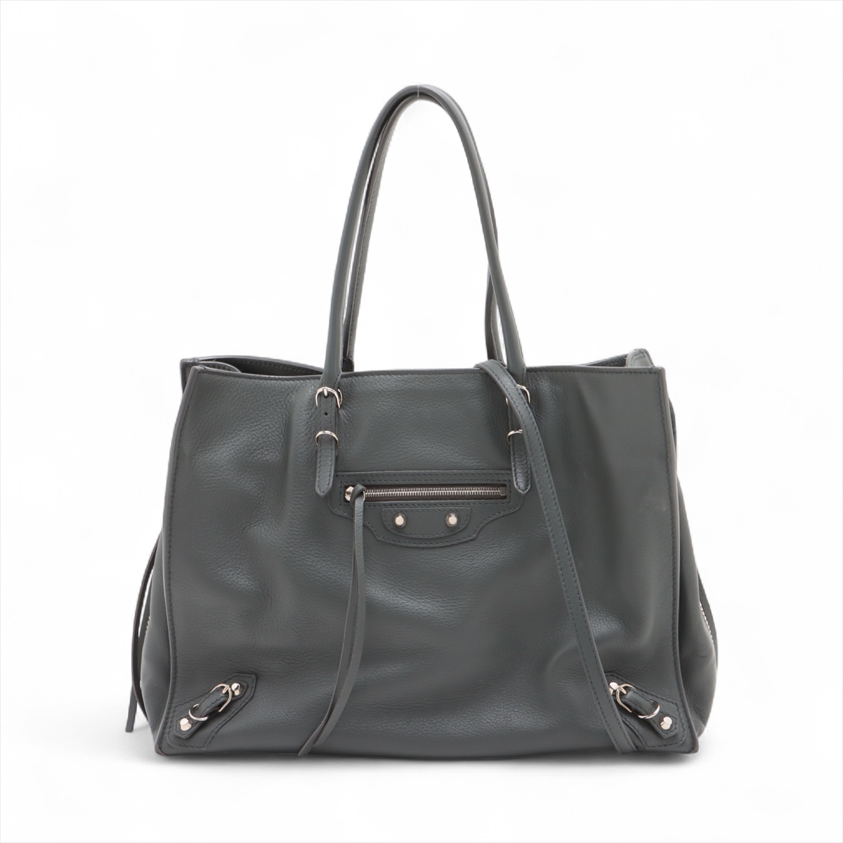 バレンシアガ レザー ネイビー カバス 2way トートバッグ 339936 楽天市場】BALENCIAGA バレンシアガ トートバッグ NAVY ネイビー