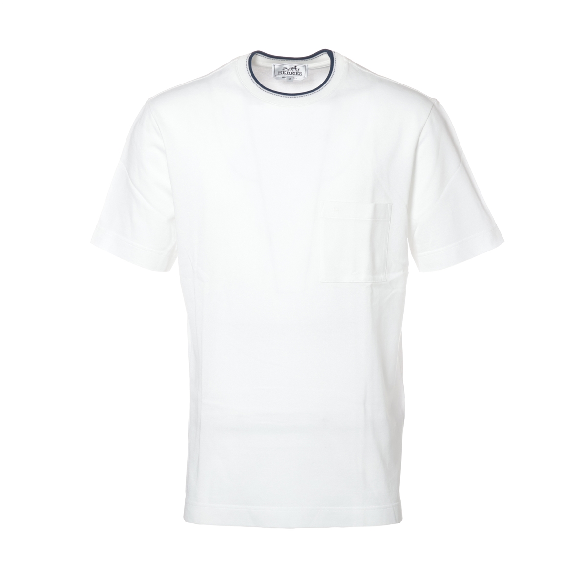 美品　オールド　エルメス　フランス革命　tシャツ カットソー　コットン　白　M 美品 オールド エルメス フランス革命 tシャツ カットソー