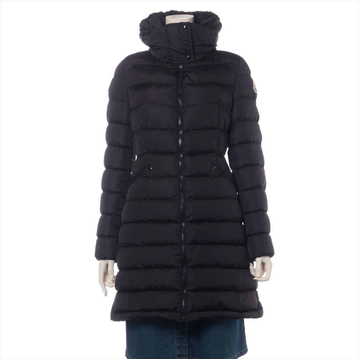 モンクレール　プラメッテ　00 美品 MONCLER モンクレール フラメッテ ロングダウンジャケット