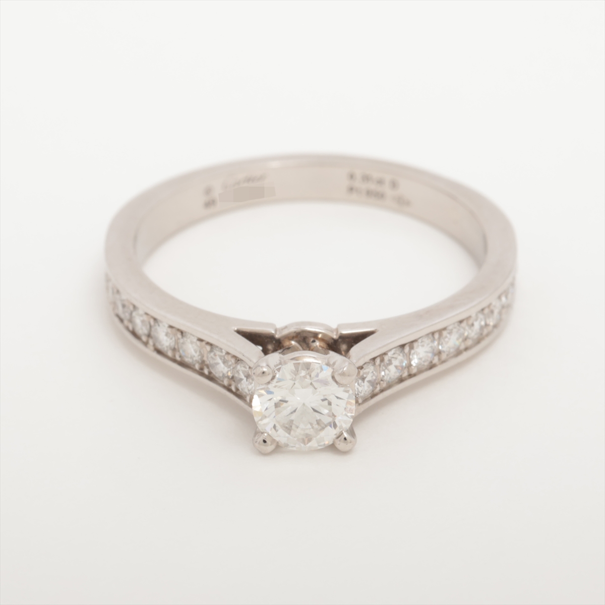 Cartier 1895ソリテール　プラチナ ダイヤモンド12号 Cartier 1895ソリテール プラチナ ダイヤモンド12号 Cartier 1895
