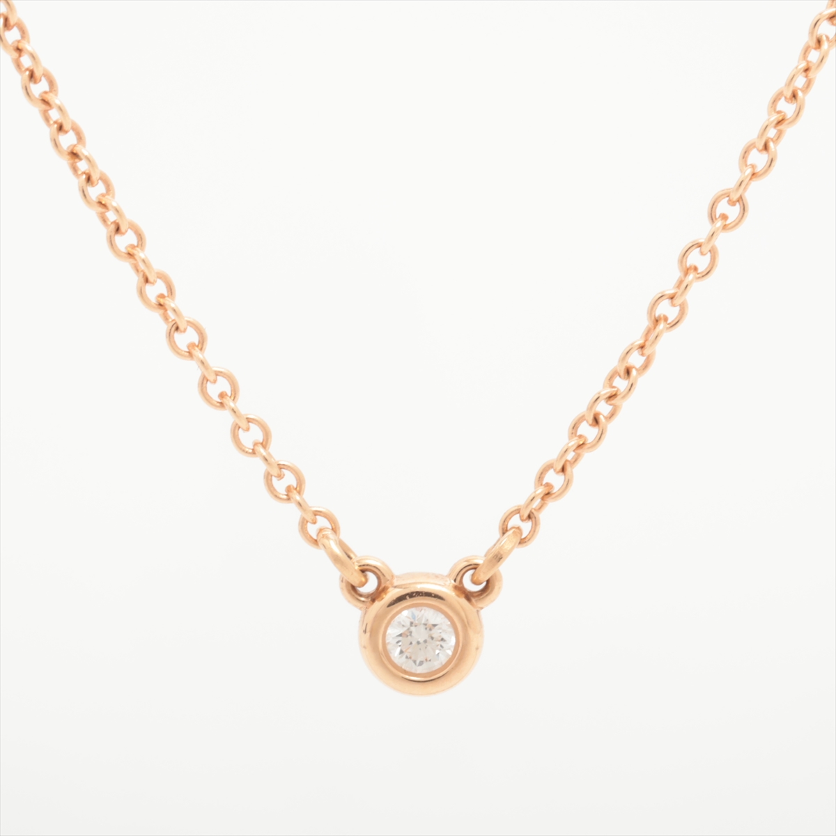ティファニーバイザヤードネックレス TIFFANY&Co. ティファニー バイザヤード ネックレス AU750
