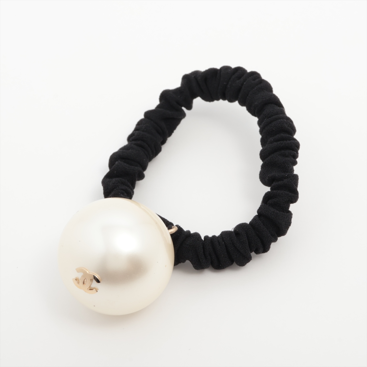 シャネル ヘアゴム 極美品 パール アクセサリー