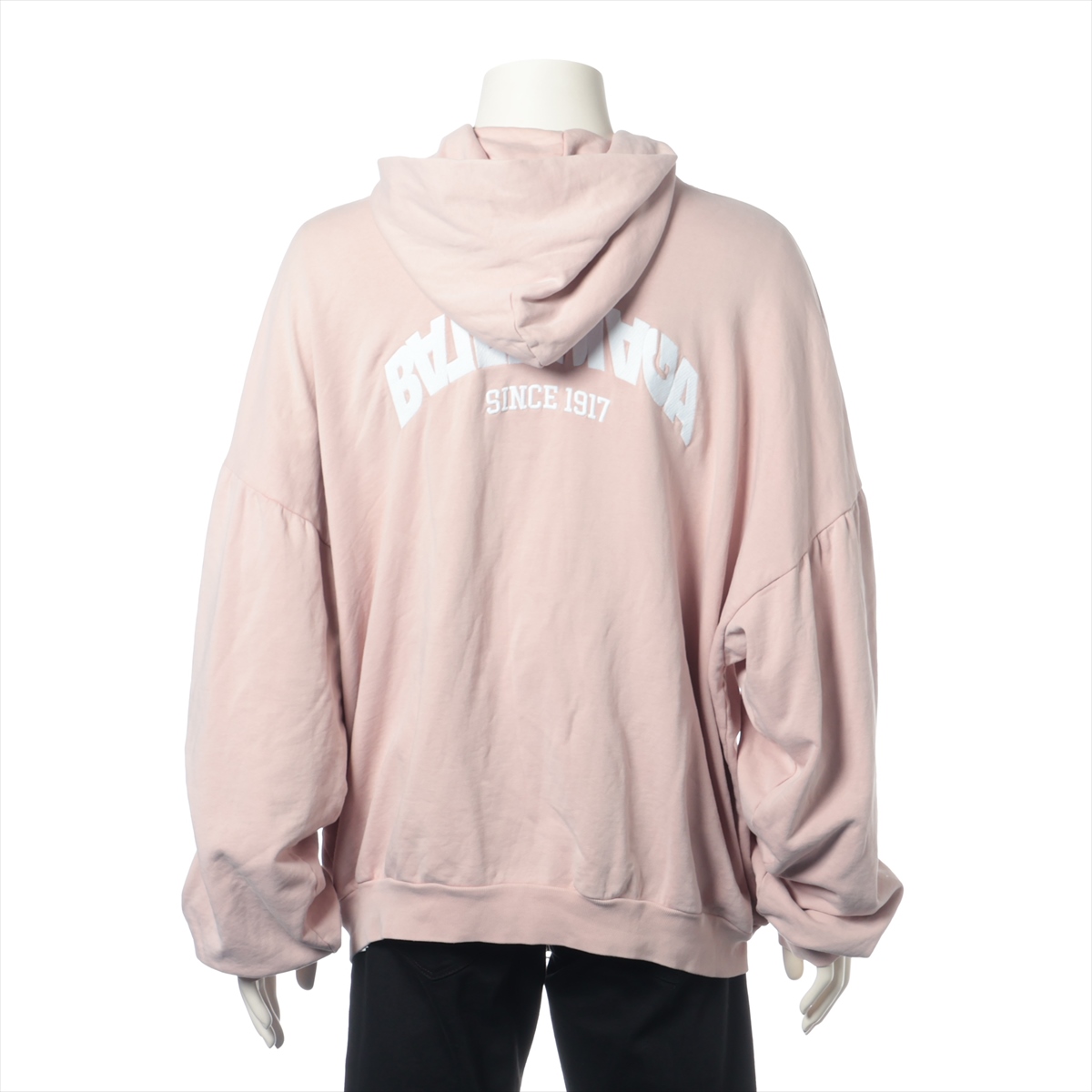 バレンシアガ 23AW コットン パーカー 1 ユニセックス ピンク