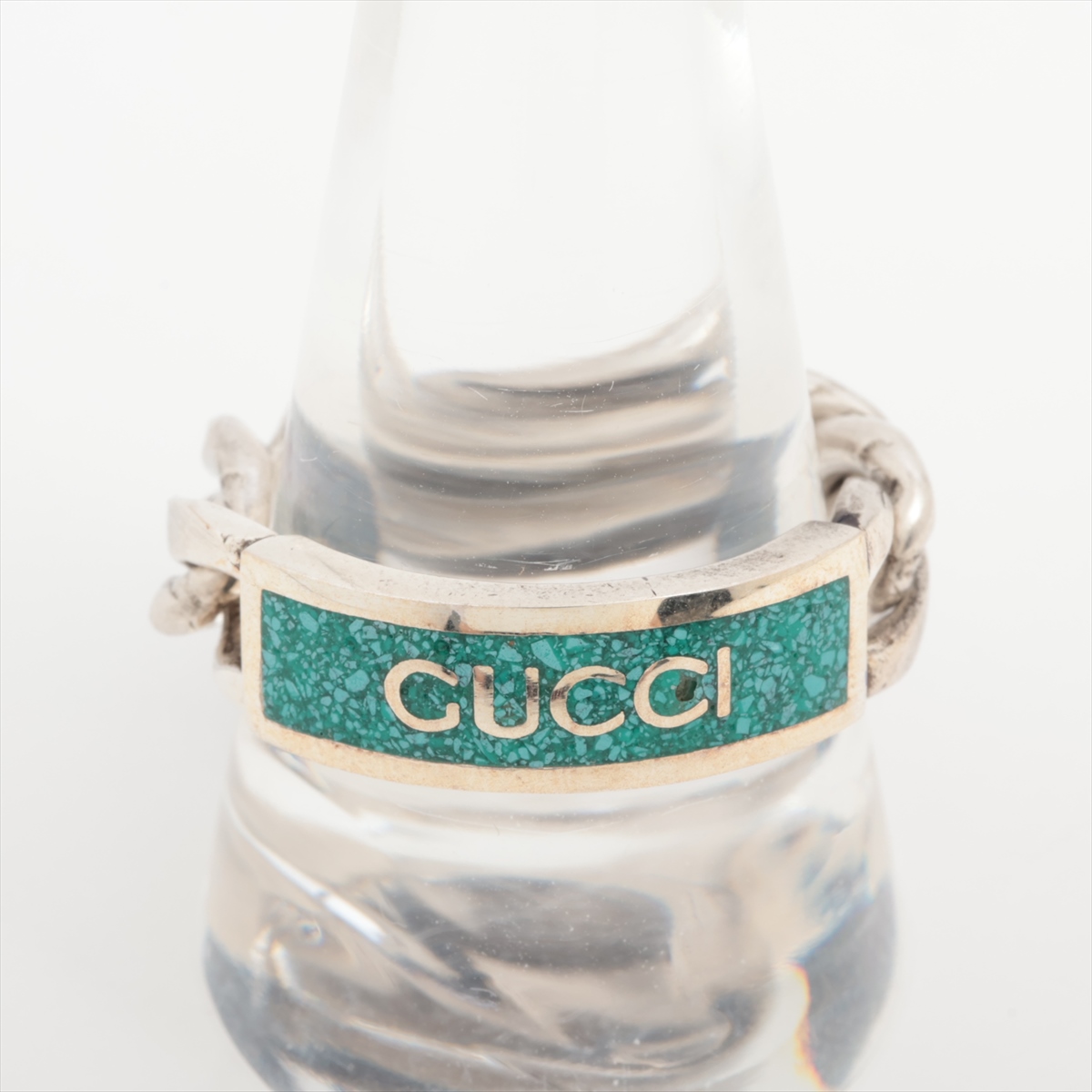 新品・未使用✨GUCCI ロゴチェーンリング　23号　ライトブルー×グレー 楽天市場】グッチ リング 23号の通販