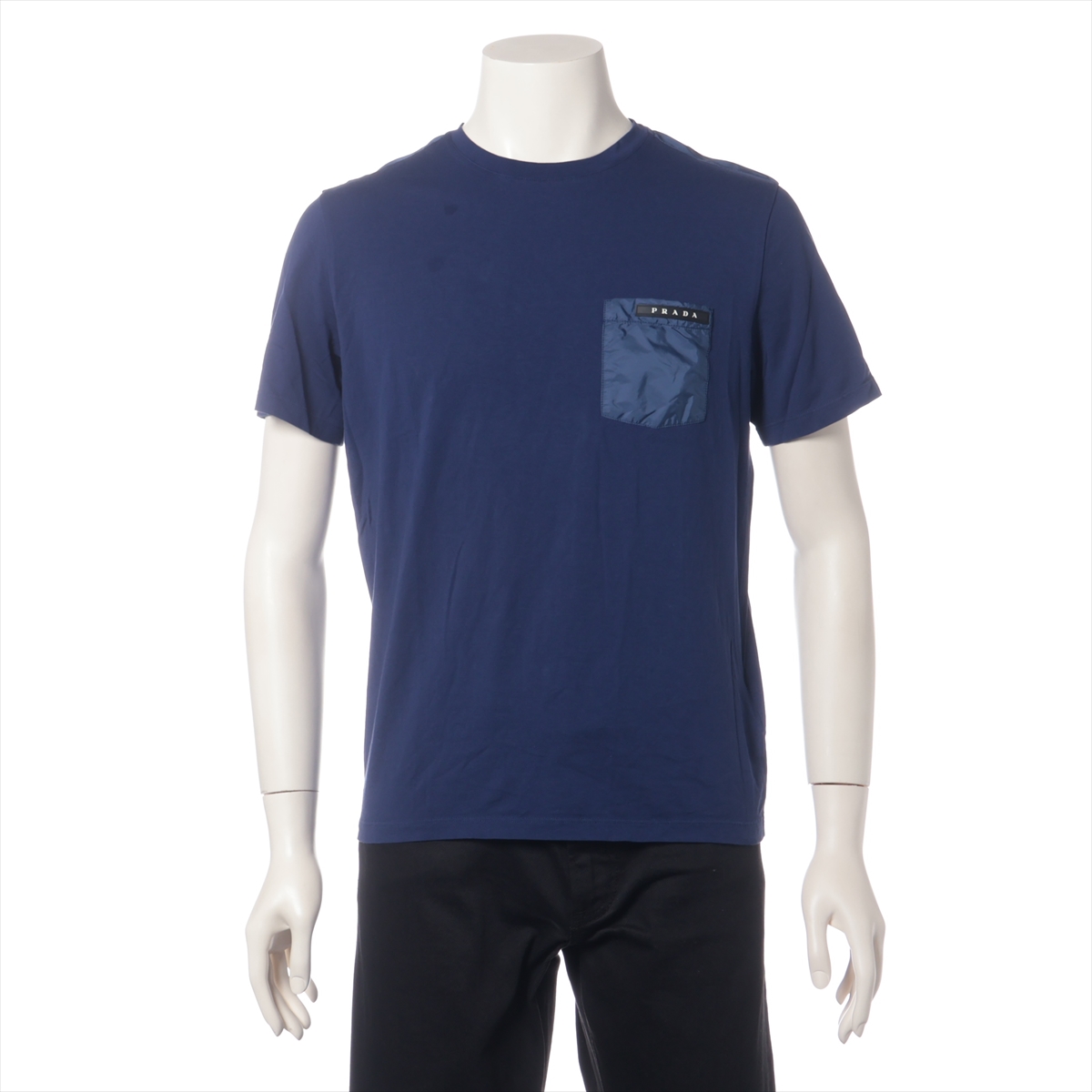 プラダ 23AW コットン×ポリウレタン Tシャツ XXXL メンズ