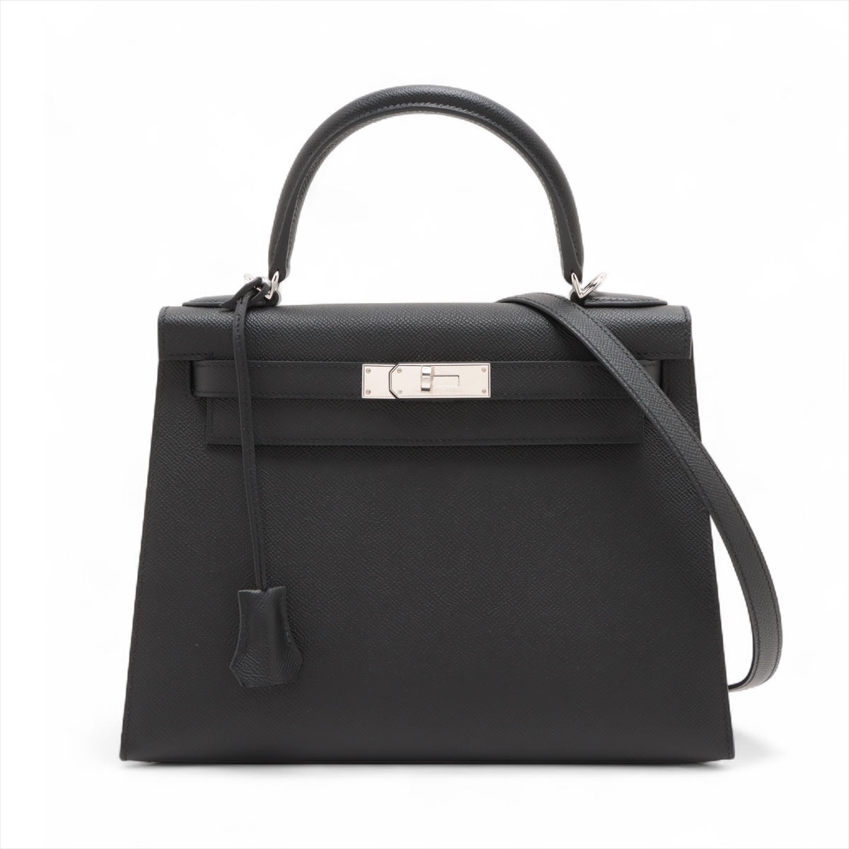 HERMES エルメス ブレスレット ケリー ドゥブルトゥール #M 黒