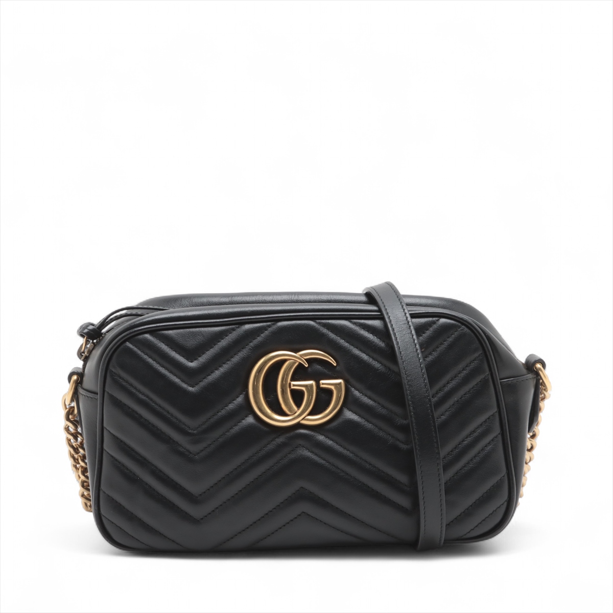 【GUCCI】GG マーモンントレザーバッグ GUCCI(グッチ) / ショルダーバッグ_GGマーモント_キルティング