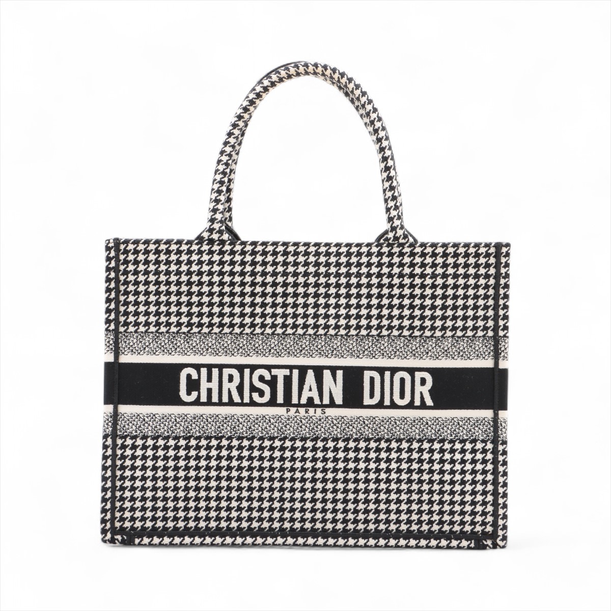 Diorブックトート ミディアム グレー キャンバス トートバッグ