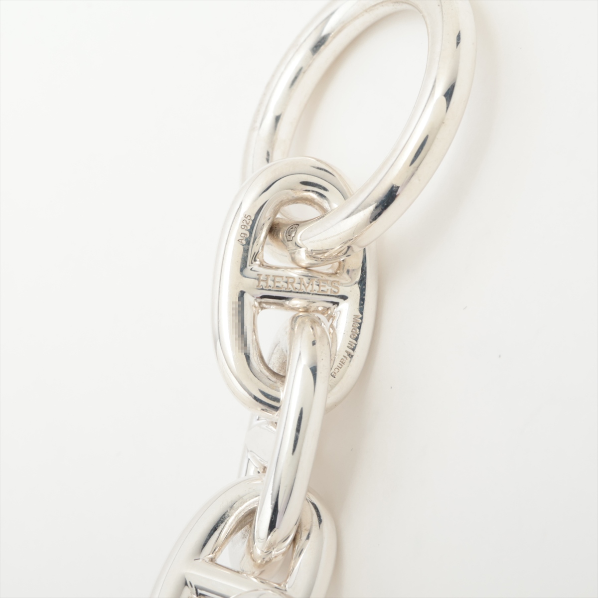 HERMES エルメス ブレスレット シェーヌダンクルMM 15コマ 925