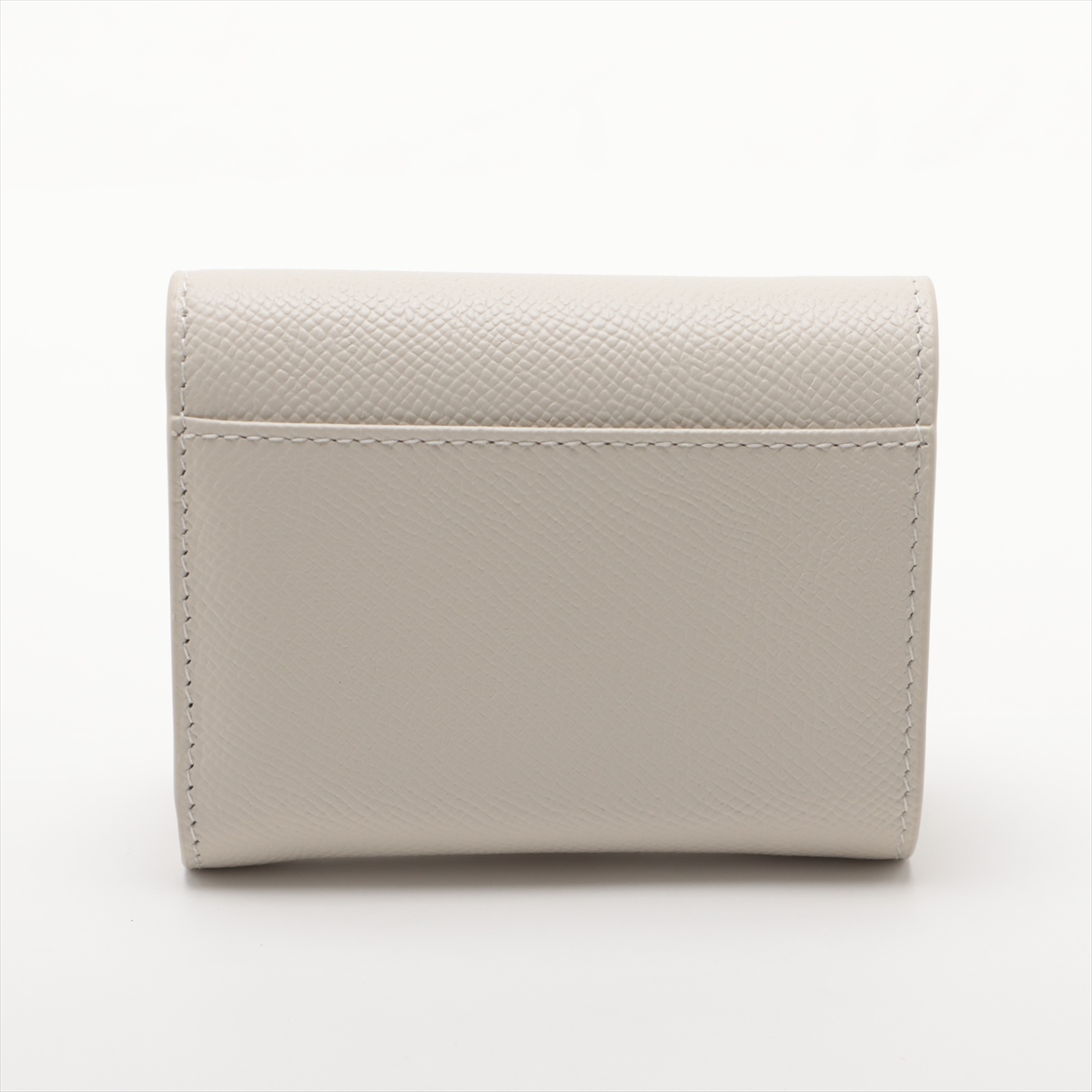 Maison Margiela 4 stitches Leather Compact Wallet Ivory | eBay