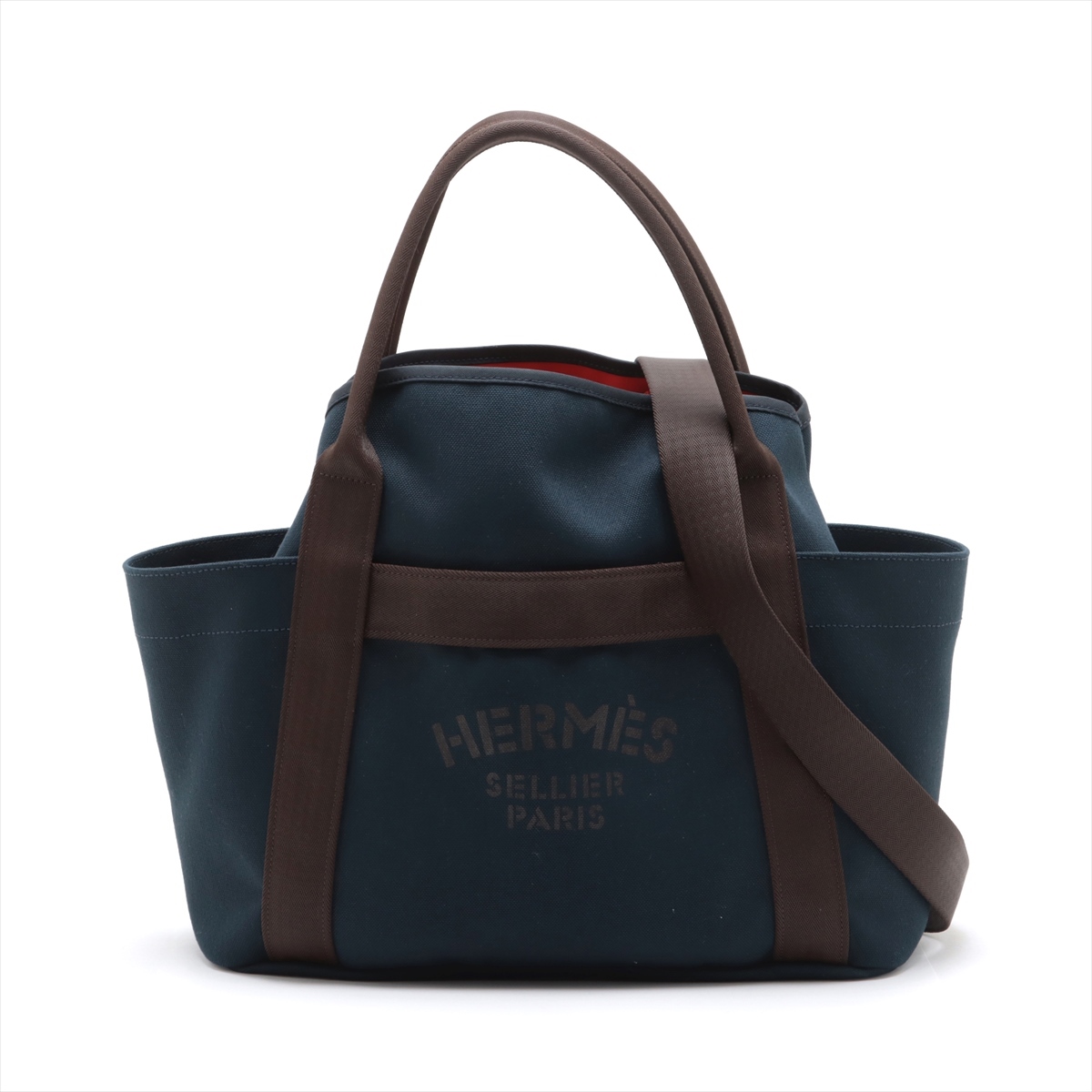 【アクティブに上質を纏う】HERMES サック・ア・ド・パン バック エルメス サックドパンサージュグルーム キャンバス×レザー