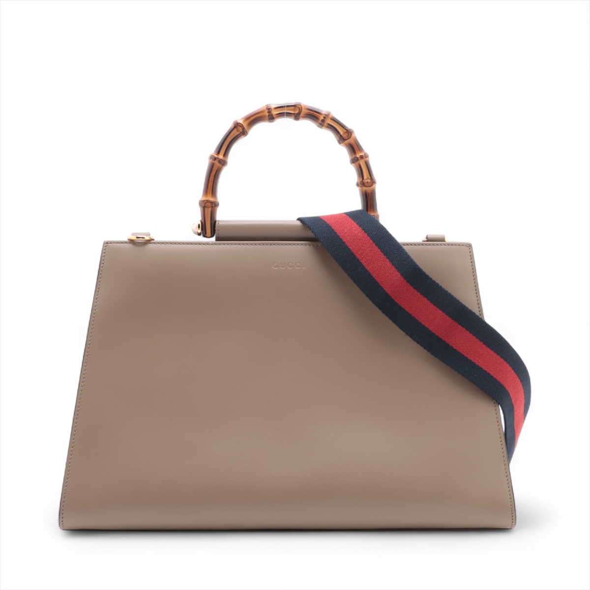 グッチ レザー バンブー ショッパー 2way バッグ 323660 グッチ バンブー レザー 2WAYハンドバッグ マルチカラー 323660