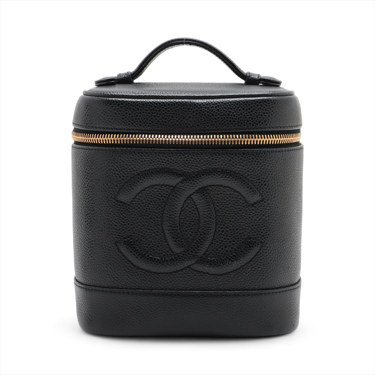 本物 シャネル CHANEL ココマーク バニティバッグ ハンドバッグ