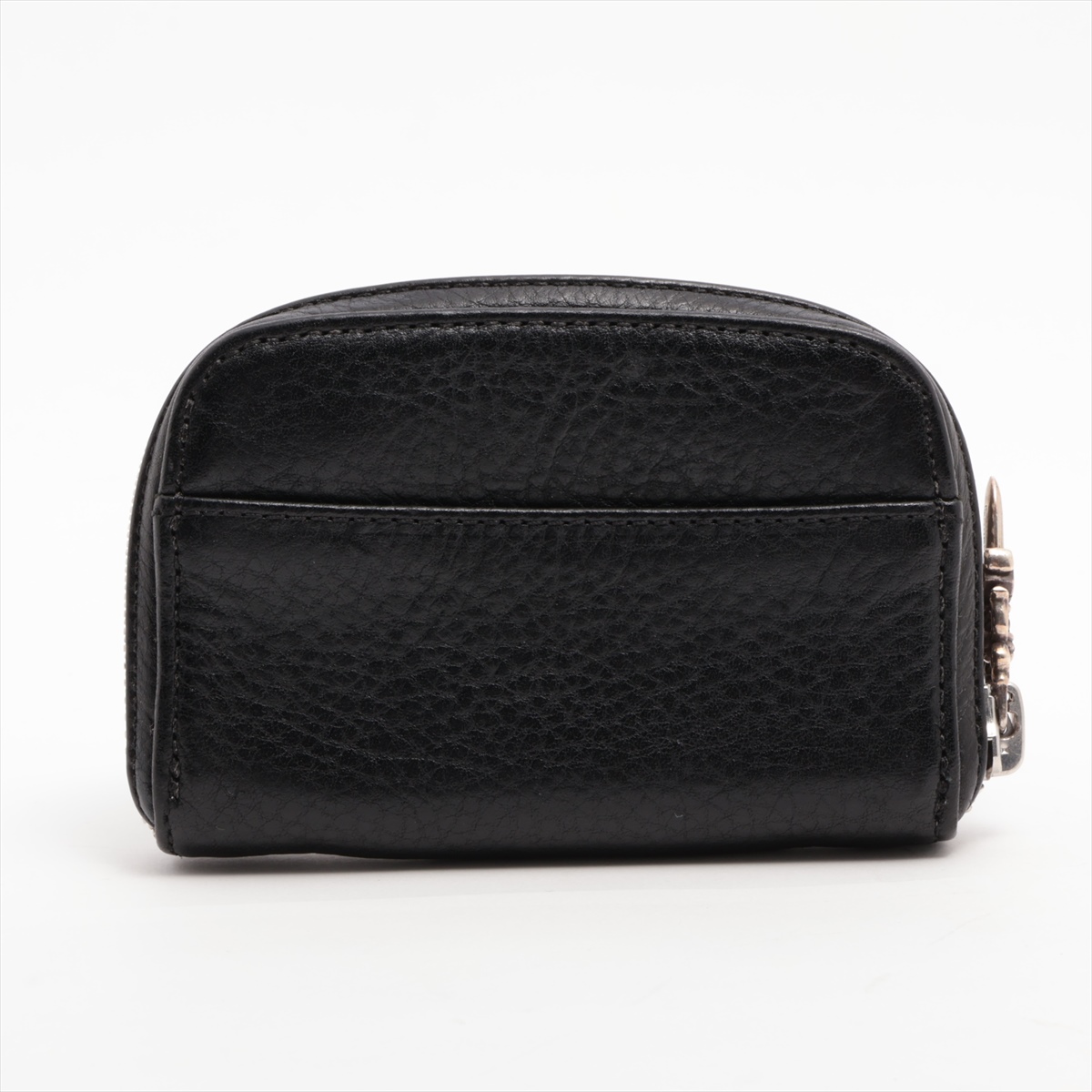 CHROME HEARTS/クロムハーツ ラウンドジップ レザーコインケース