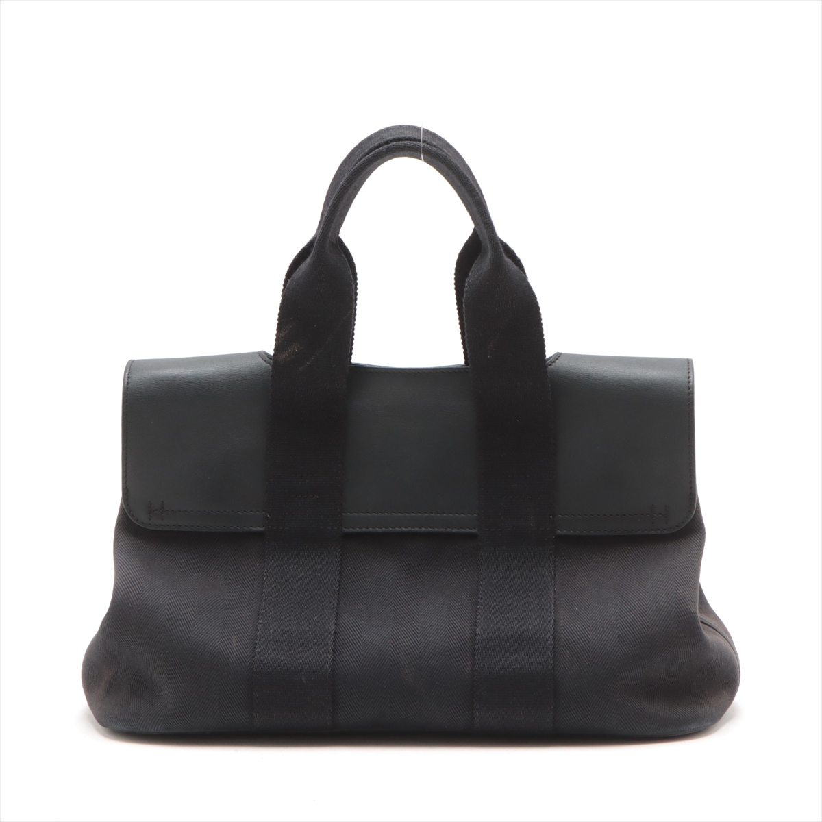HERMES エルメス ハンドバッグ バルパライソMM ブラック 【472