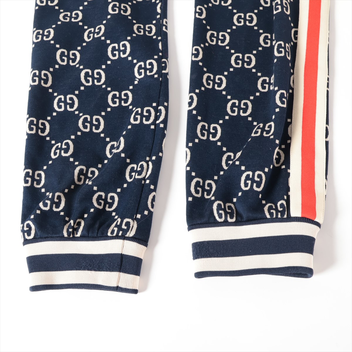 グッチ GGジャカード 18AW コットン トラックパンツ S メンズ