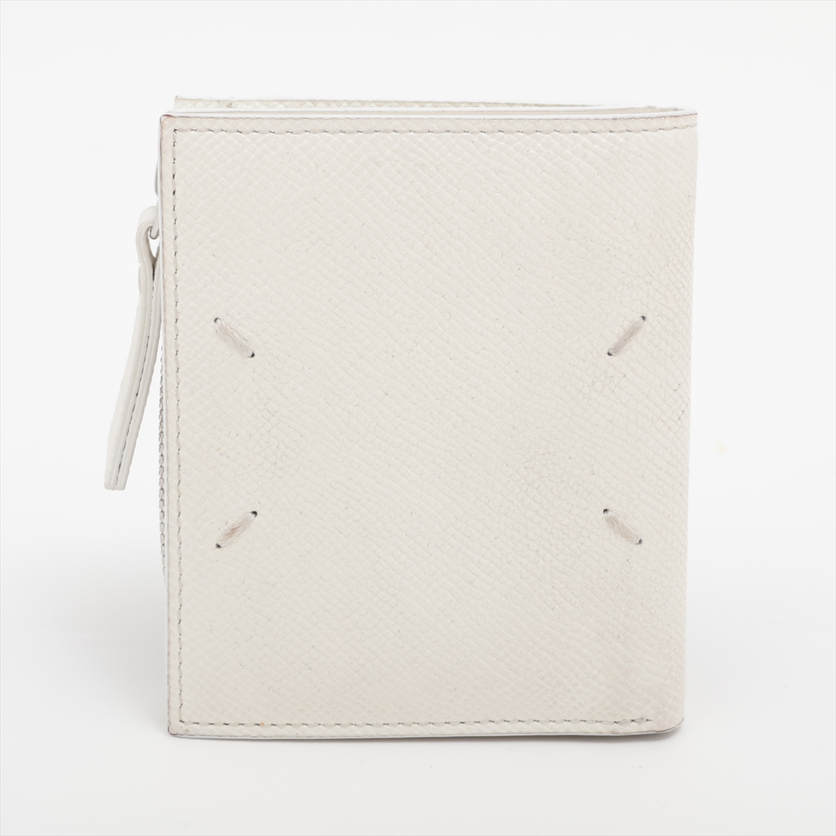 Maison Margiela 4 stitches Leather Wallet White | eBay