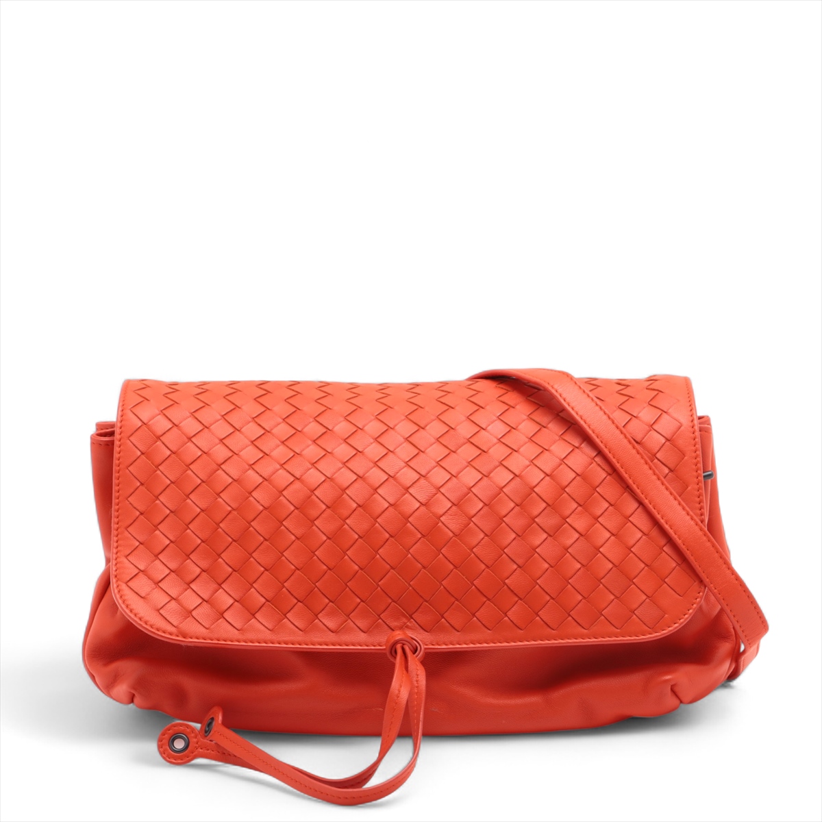 希少】ボッテガヴェネタ BOTTEGA VENETA ショルダーバッグ 赤