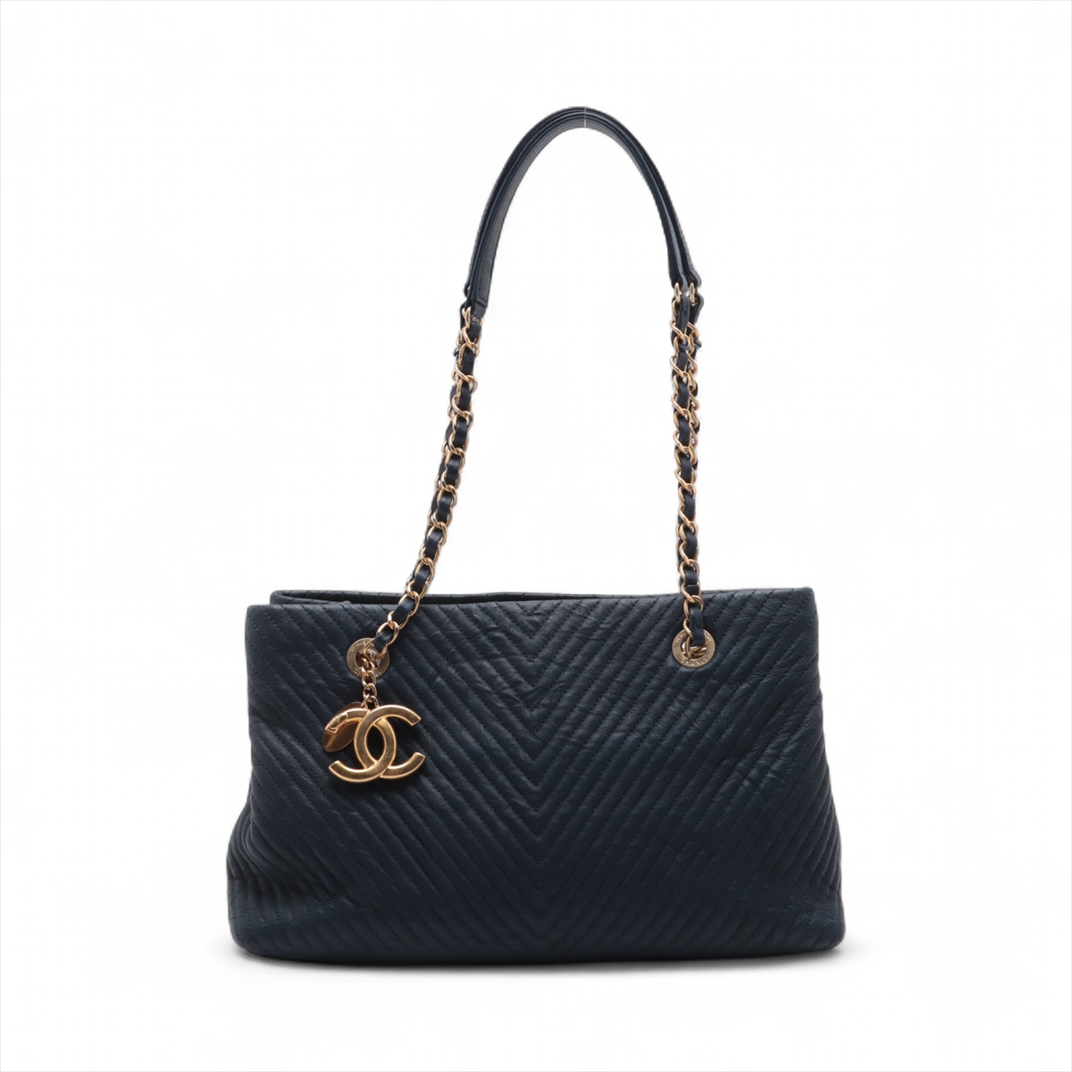 楽天市場】【美品】シャネル CHANEL シェブロン Vステッチ ココ