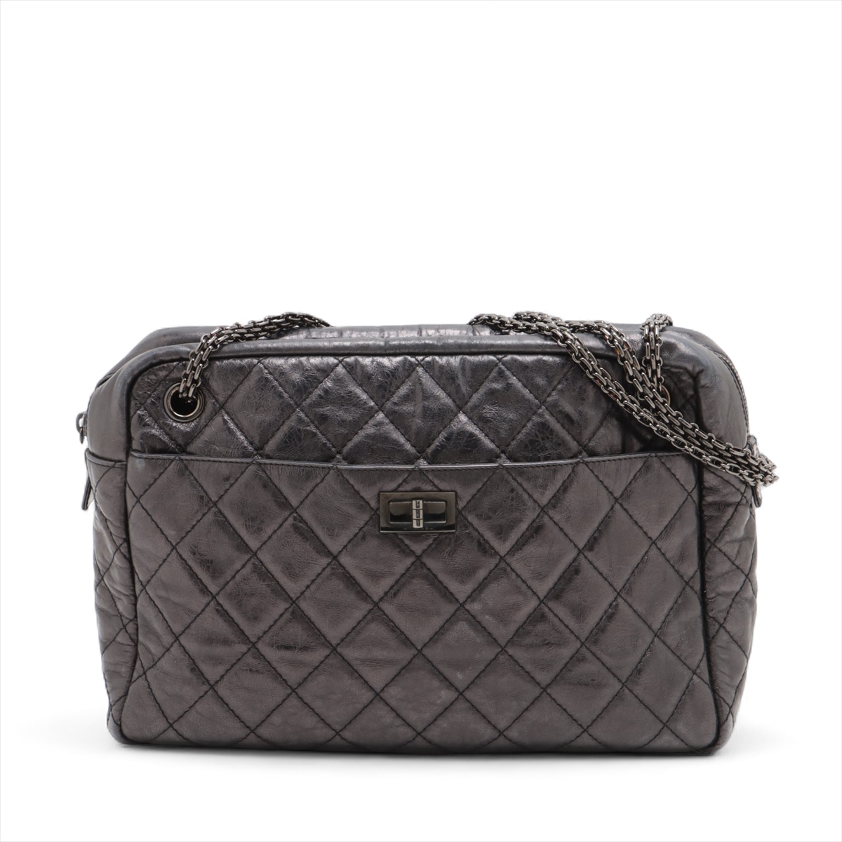 ♡ななりん♡専用CHANEL シャネル バリビアリッツ 大判 シャネル パリビアリッツPM コーティングキャンバスxレザー