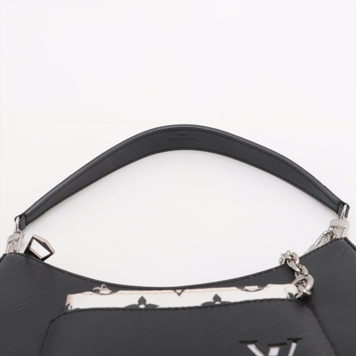 送料込◆希少【LOUIS VUITTON】Marelle マレル Epi Black M80689 Louis Vuitton Marelle Black Epi Leather Shoulder Handbag