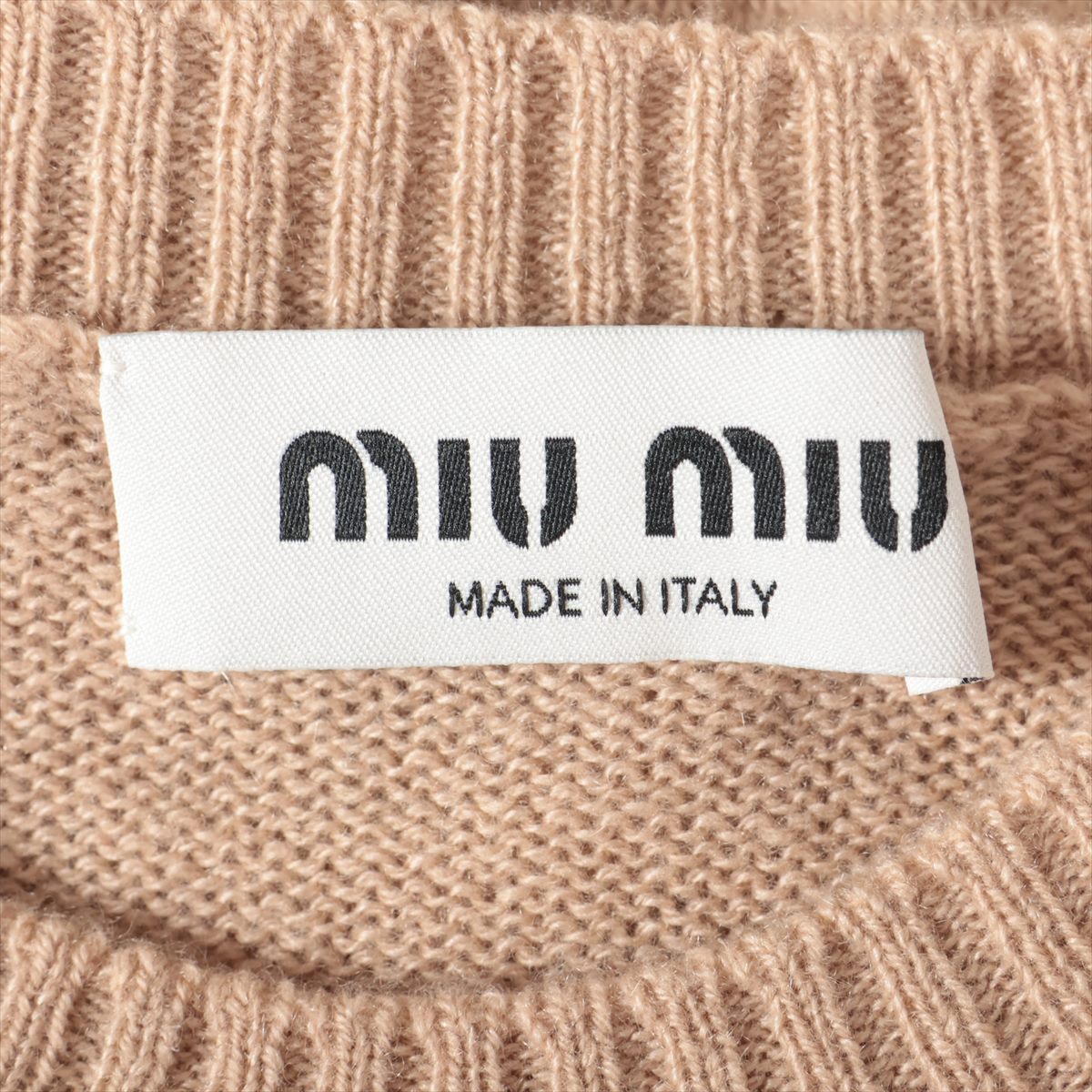 【美品】ミュウミュウ カシミヤシルクセーターLOEWE PRADAお好きな方も 三越伊勢丹 | MIU MIU/ミュウミュウ通販 | ウール ボートネック