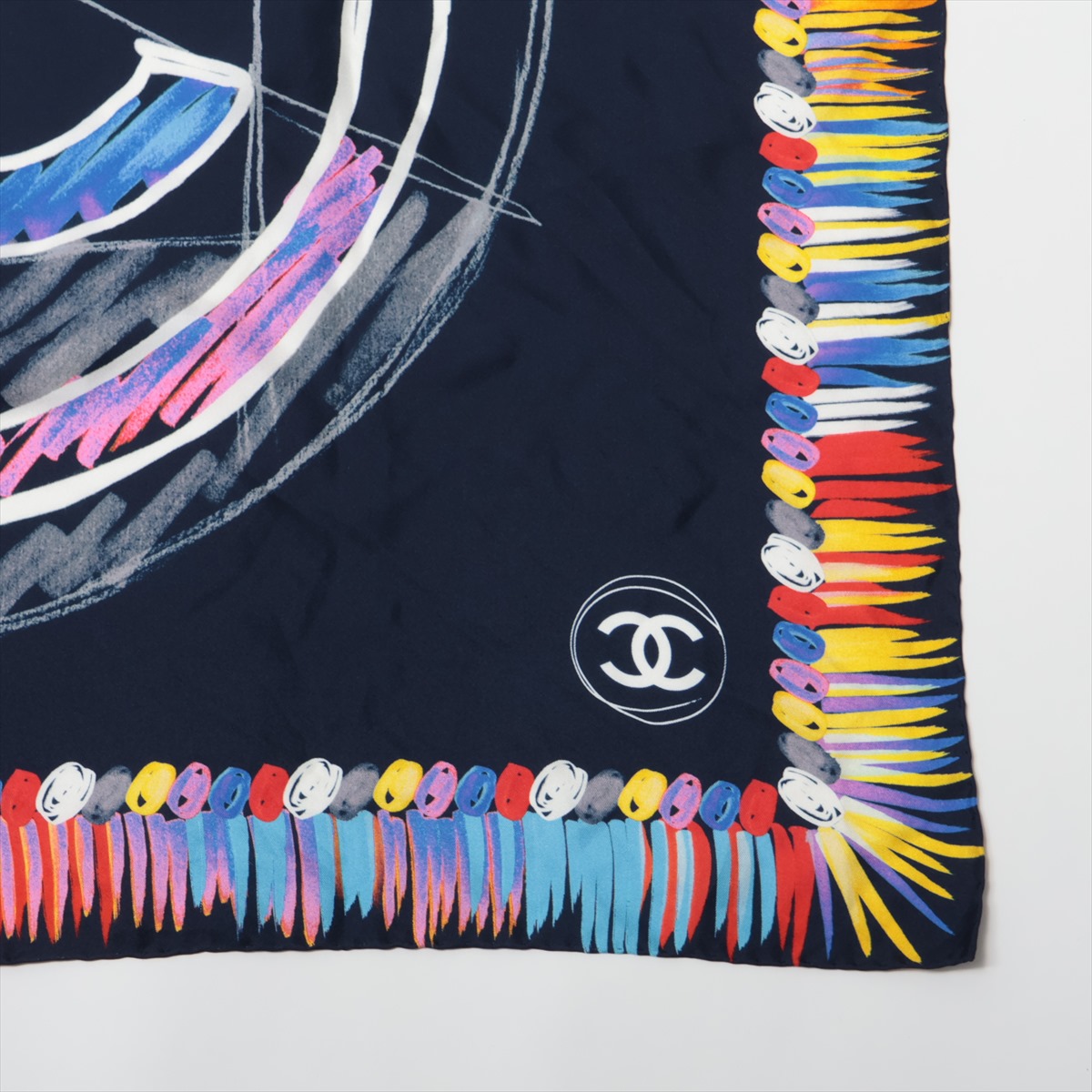 シャネル(CHANEL)シャネル ココマーク シュシュ スカーフ 衣料品