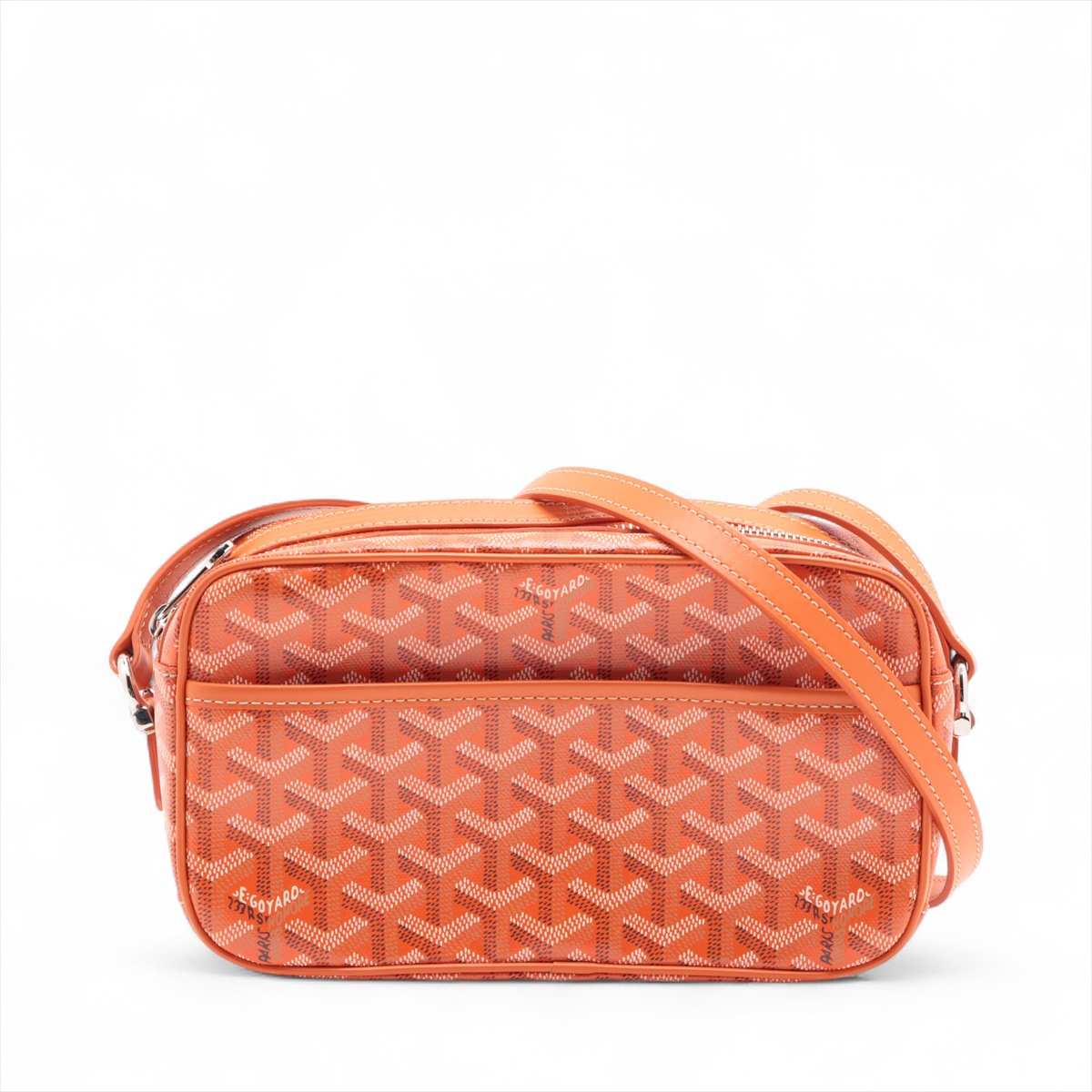 Goyard オレンジ ビジネスバッグ 大きめ 付属ショルダーバッグ 10色展開ゴヤール コピー ショルダーバッグ 柄 プリント 定番