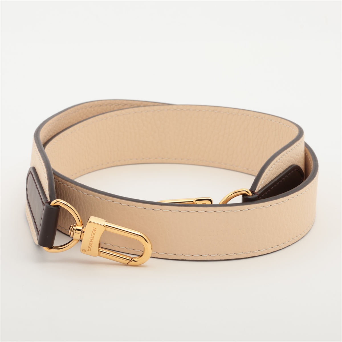 Louis Vuitton レザー ストラップ ベージュ 値下げ可 バッグ