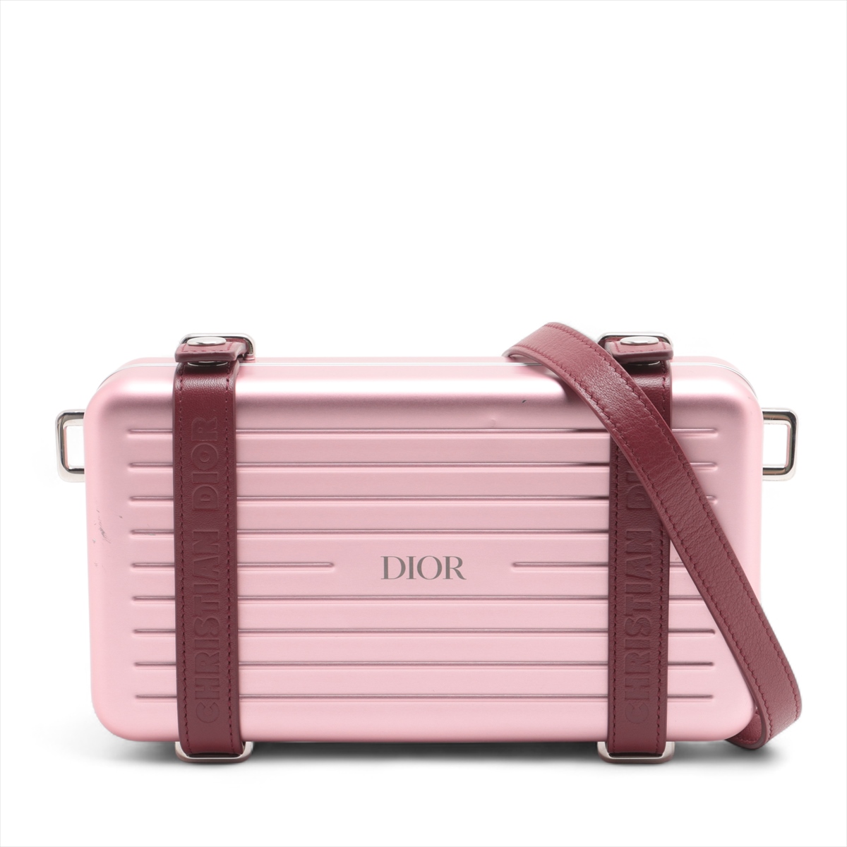 YM/1273 Gianvito Rossi ピンク ショルダー ハンドバッグ