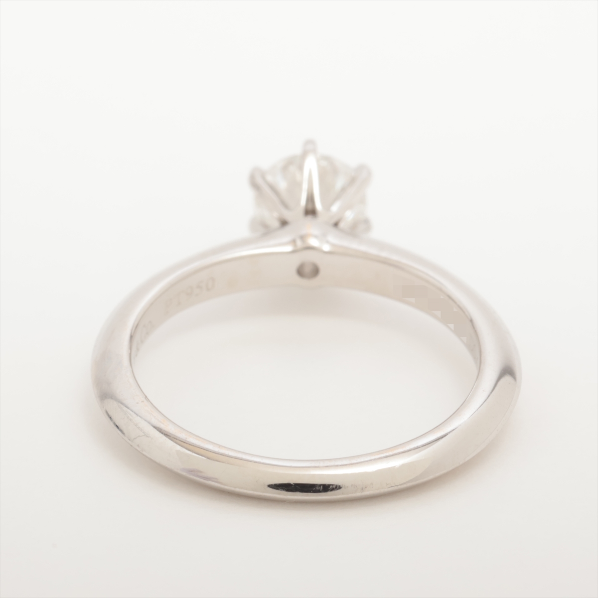 ティファニー ダイヤリング ダイヤ0.20ct F/VS-1 3.3g