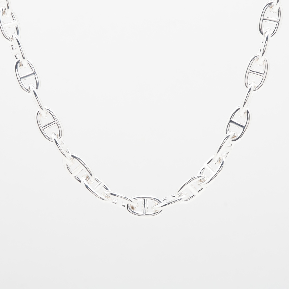 エルメス シェーヌダンクルMM ネックレス 36コマ 925 105.0g