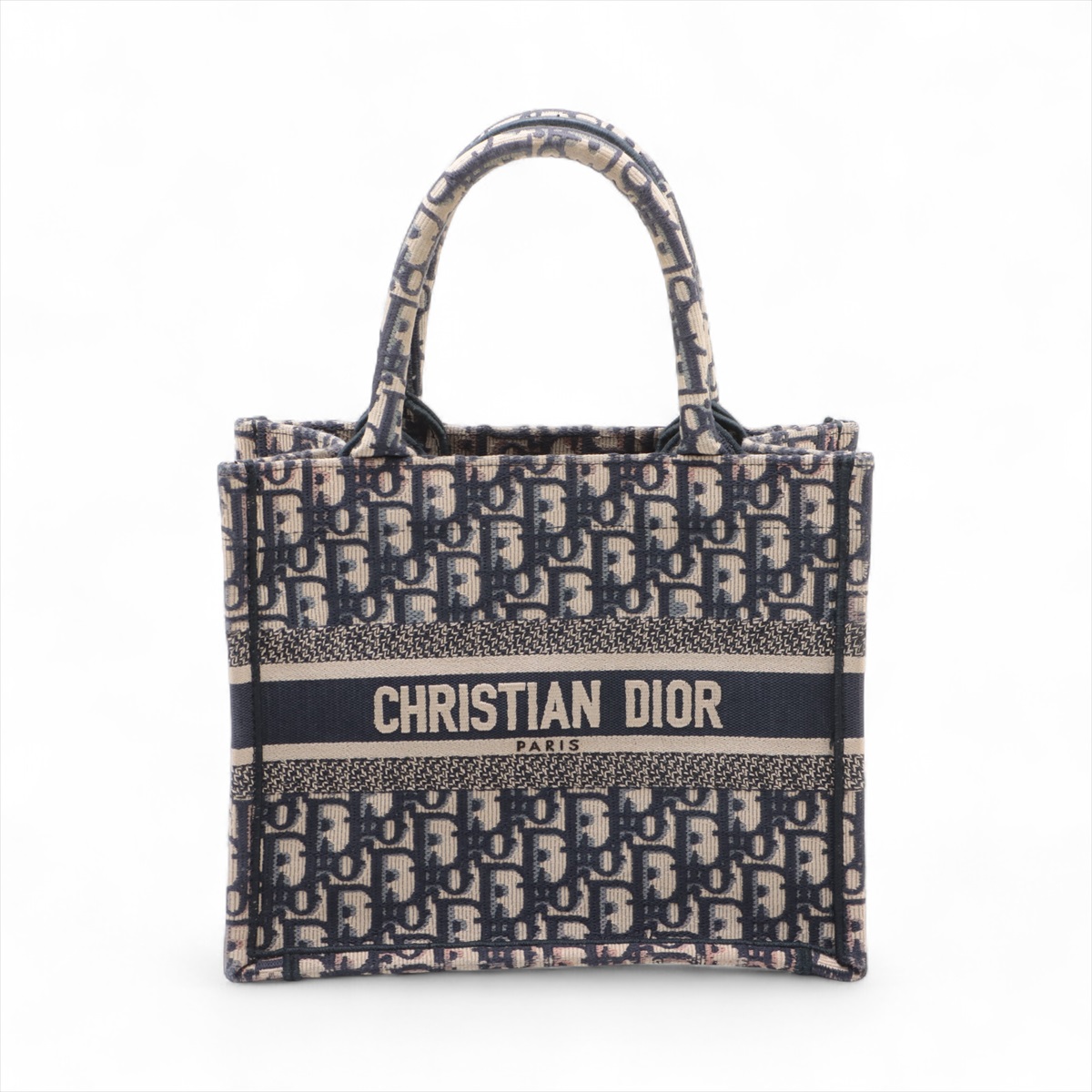 ディオール ブックトート レオパード キャンバス 2wayバッグ クリスチャンディオール Christian Dior ブックトート スモール