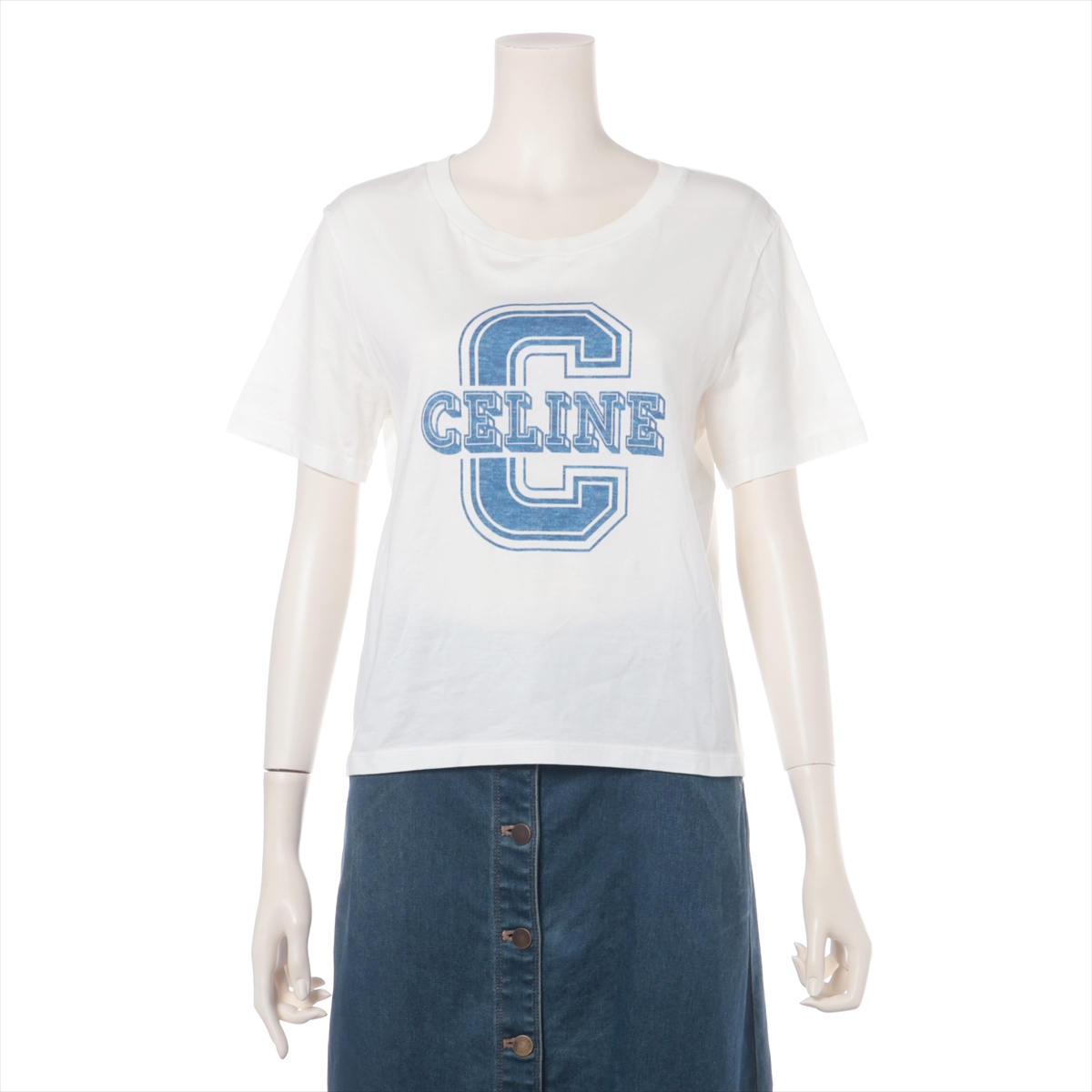 CELINE - CELINE セリーヌ Tシャツ レディース クロップド T