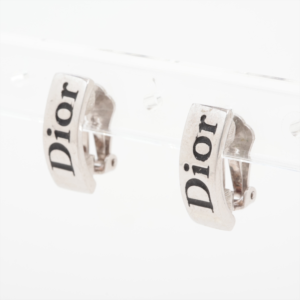 【DIOR】ロゴ×ラインストーン輝くメタルブレスレット／25P新作 クリスチャンディオール ロゴ ブレスレット メタル×ライン