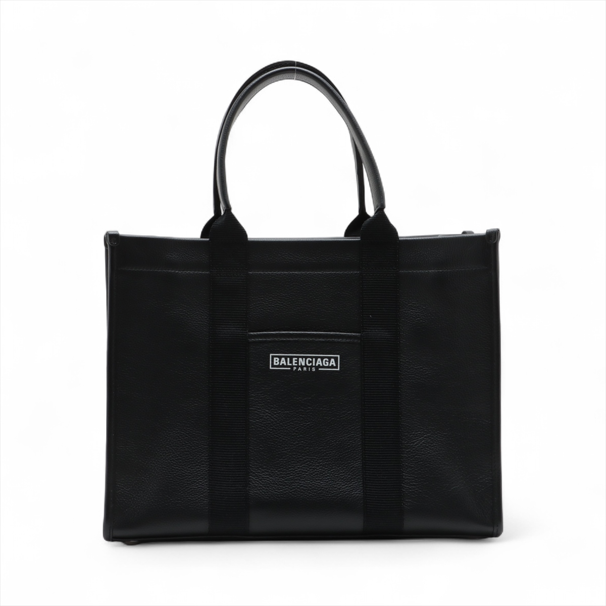 極美品 バレンシアガ BALENCIAGA ネイビーカバスXS ハンドバッグ