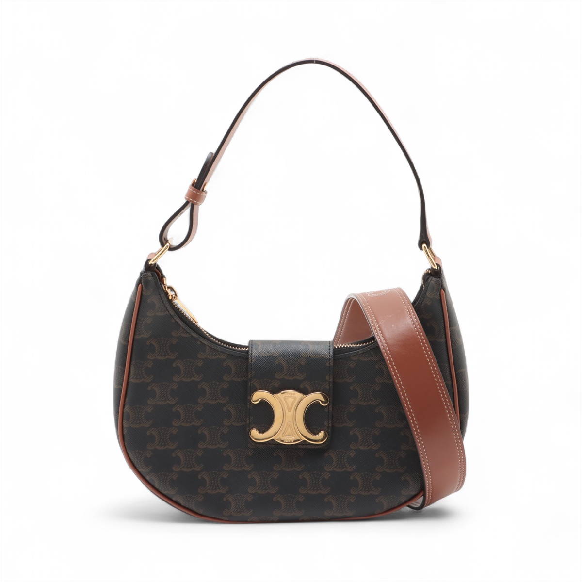 CELINE アヴァ トリオンフワンショルダーバッグ CELINE セリーヌ ミディアム AVA アヴァ トリオンフ ワン
