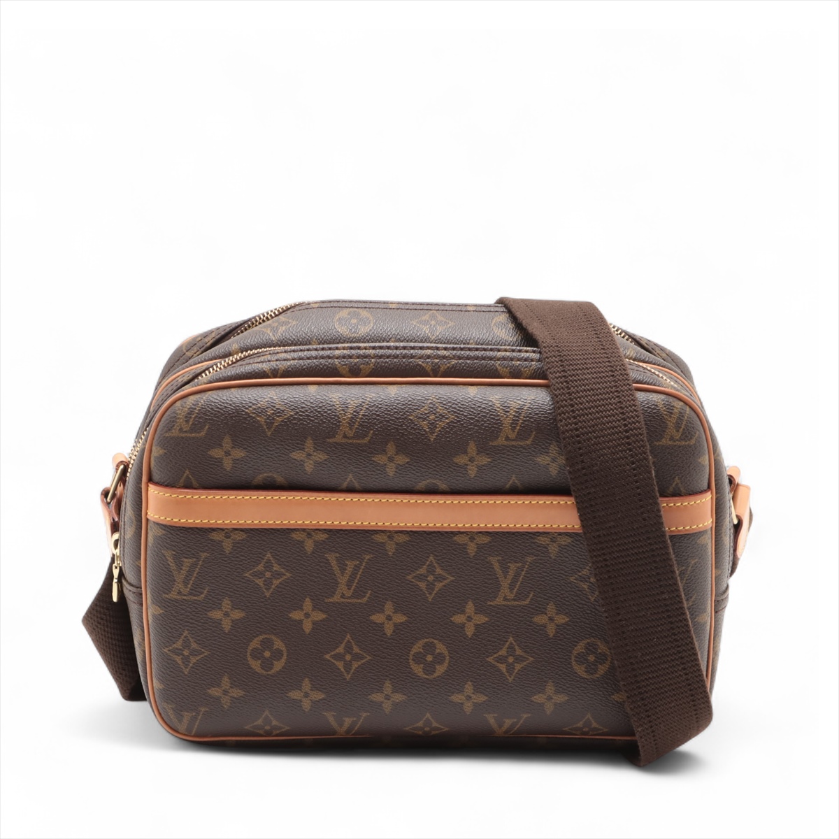 LOUIS VUITTON ルイヴィトン モノグラム リポーター PM バッグ