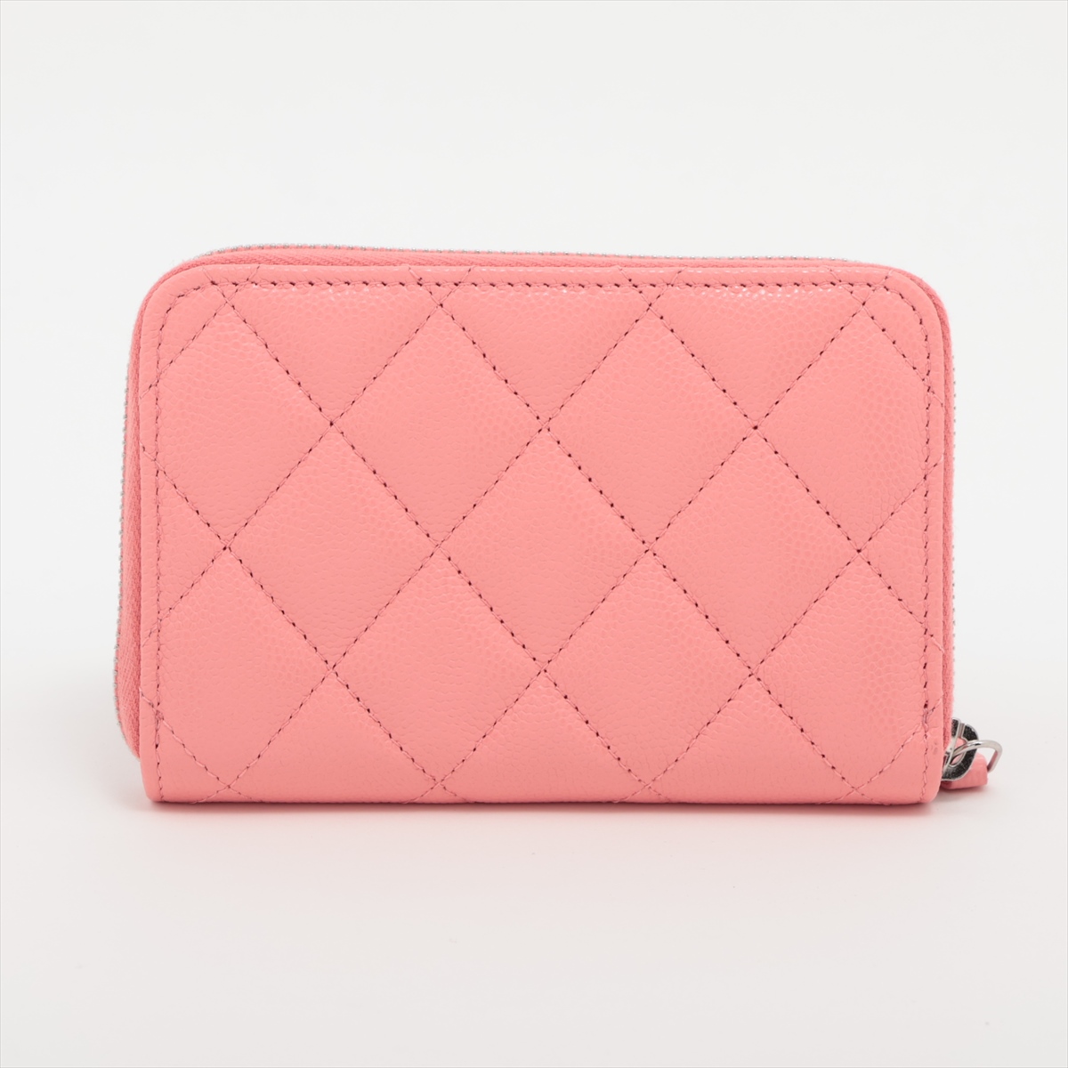 人気【CHANEL】クラシックジップコインパース キャビアスキン
