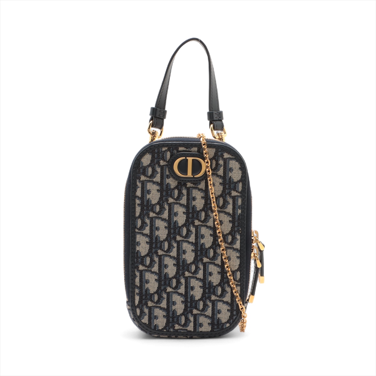 ヴィンテージ☆ディオール☆オブリーバービーイーストポーチ Christian Dior クリスチャン ディオール オブリーク トロッター