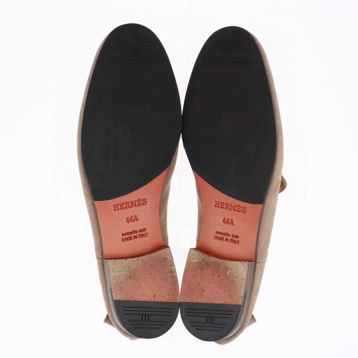 HERMES - 美品 エルメス HERMES ローファー モカシン Hロゴ コン