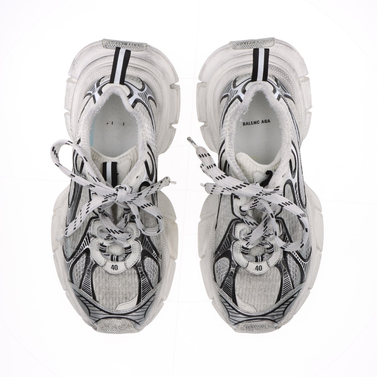 新作★BALENCIAGA*風合いが魅力*Xアディダス スピードスニーカー BALENCIAGA×adidas☆】コラボ TRIPLE S スニーカー (BALENCIAGA