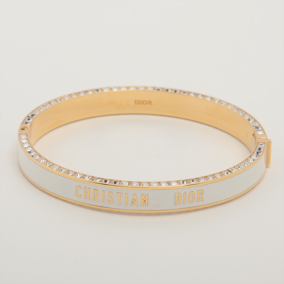 ディオール DIOR NIGHT CODE ブレスレット GP×ラインストーン