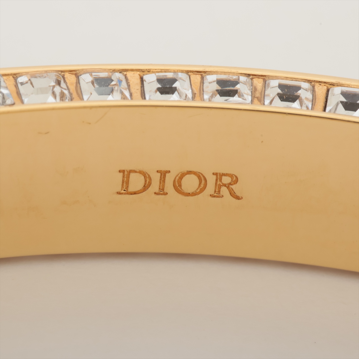 ディオール DIOR NIGHT CODE ブレスレット GP×ラインストーン