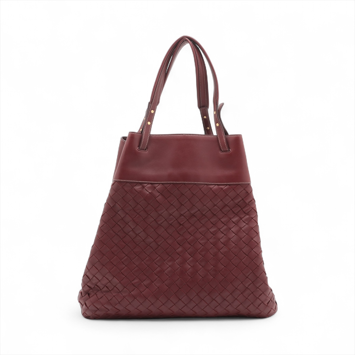 BOTTEGA VENETA☆イントレチャートレザー トートハッチ バッグ