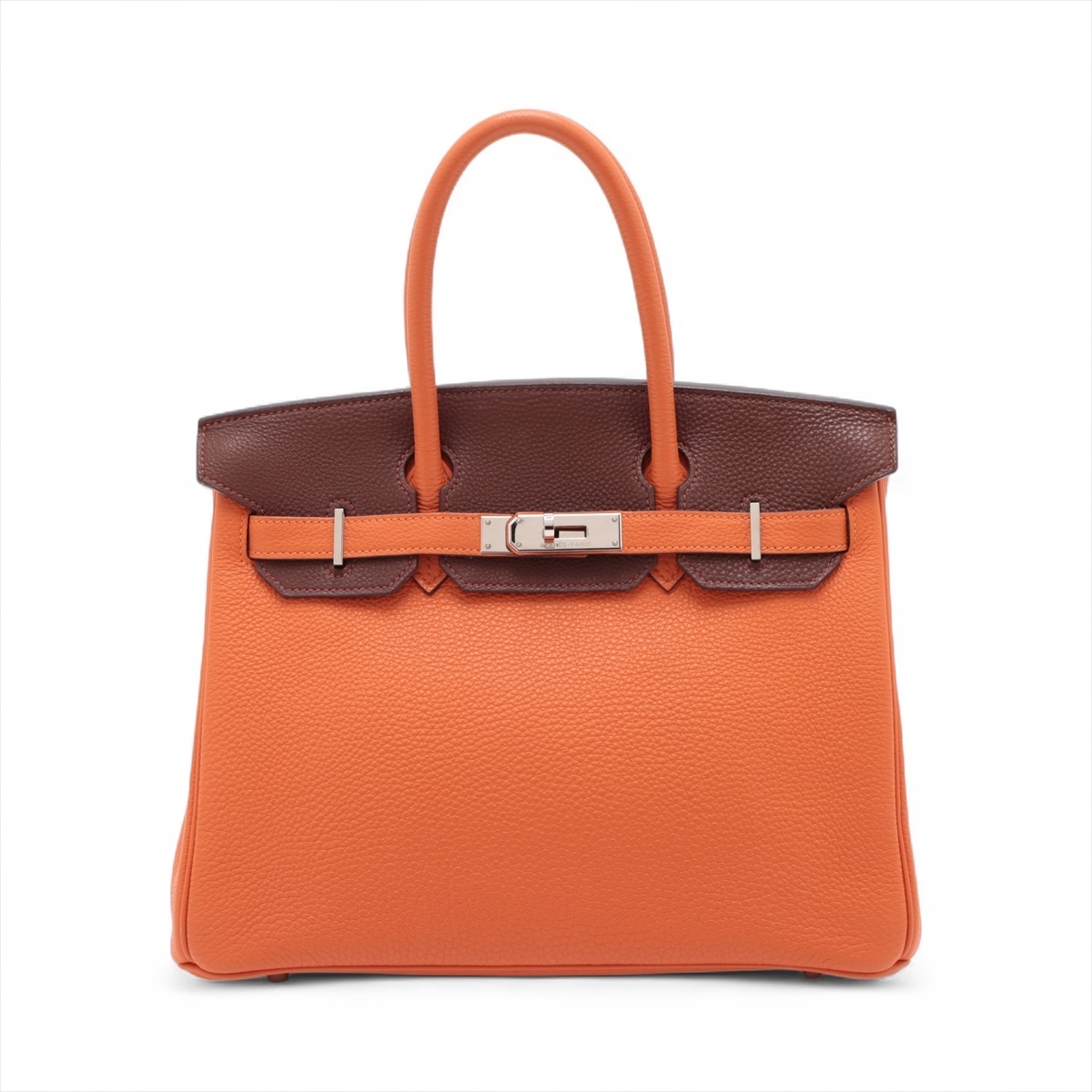 ㉗HERMES エルメス オレンジ 空箱 BOX バーキン40用